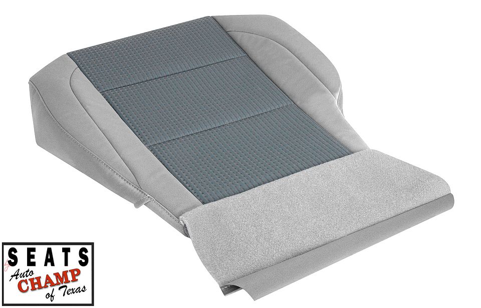 2004-2007-Nissan-Titan-Driver-Side-Bottom-Cloth-Steel-TITANIUM-Gray-3