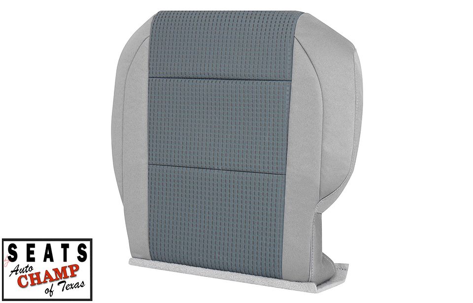 2004-2007-Nissan-Titan-Driver-Side-Bottom-Cloth-Steel-TITANIUM-Gray-4