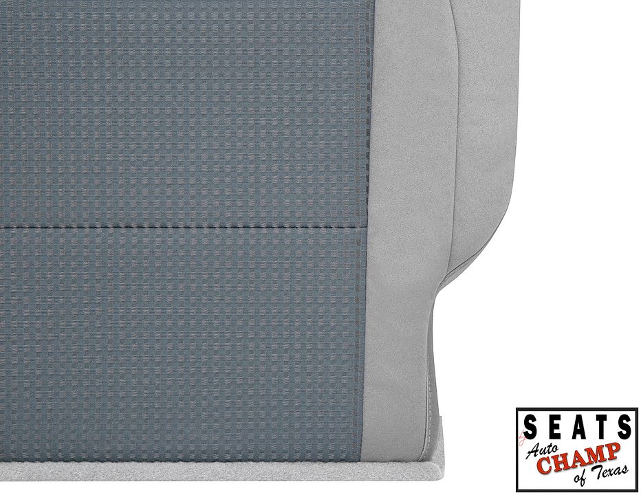 2004-2007-Nissan-Titan-Driver-Side-Bottom-Cloth-Steel-TITANIUM-Gray-5