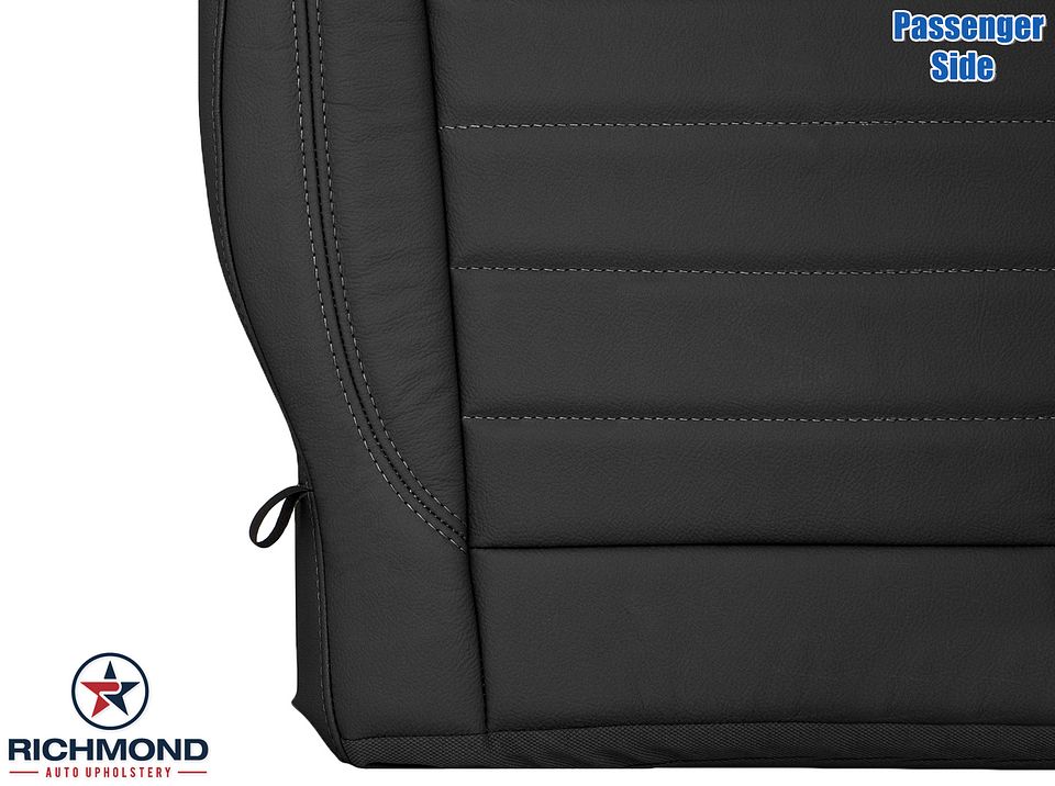 2013-2016-Ford-Escape-Passenger-Side-Bottom-Leather-Seat-Cover-Black-11