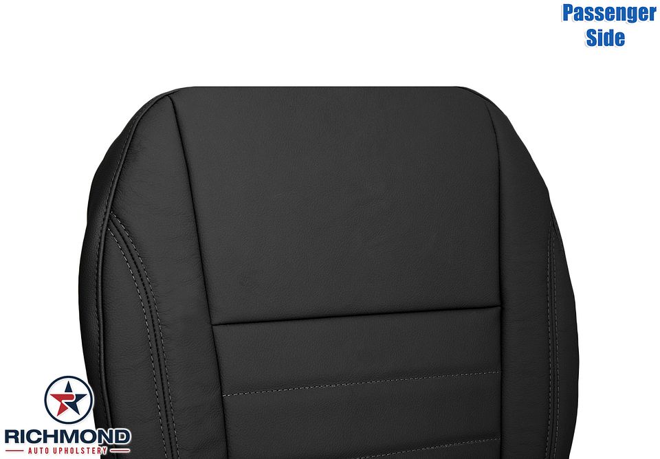 2013-2016-Ford-Escape-Passenger-Side-Bottom-Leather-Seat-Cover-Black-5