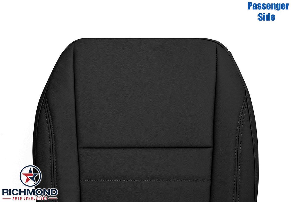 2013-2016-Ford-Escape-Passenger-Side-Bottom-Leather-Seat-Cover-Black-6