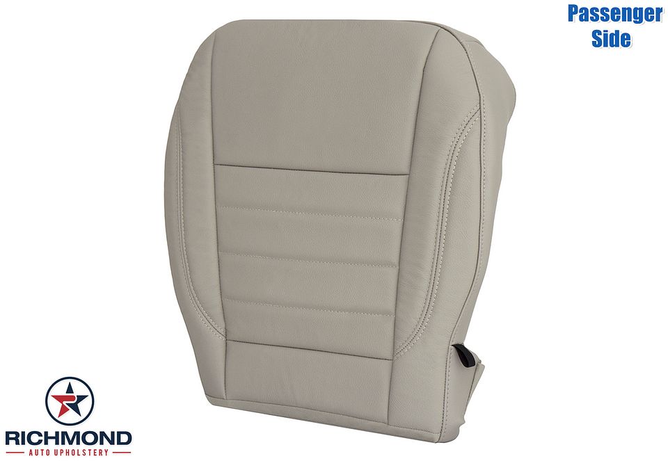 2013-2016-Ford-Escape-Passenger-Side-Bottom-Leather-Seat-Cover-Gray-4