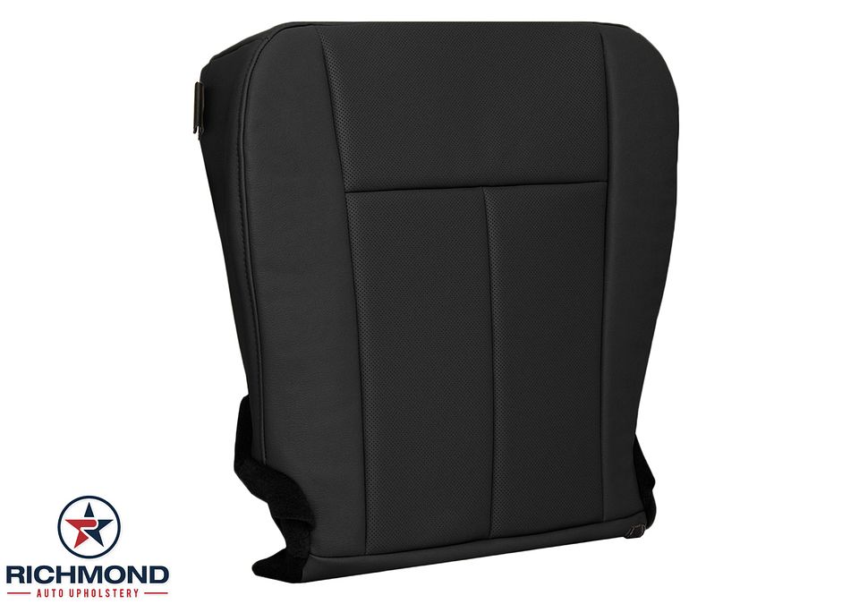 2015-2017-Ford-Expedition-Driver-Side-Bottom-Replacement-Leather-Seat-Cover-Black-Perf-2