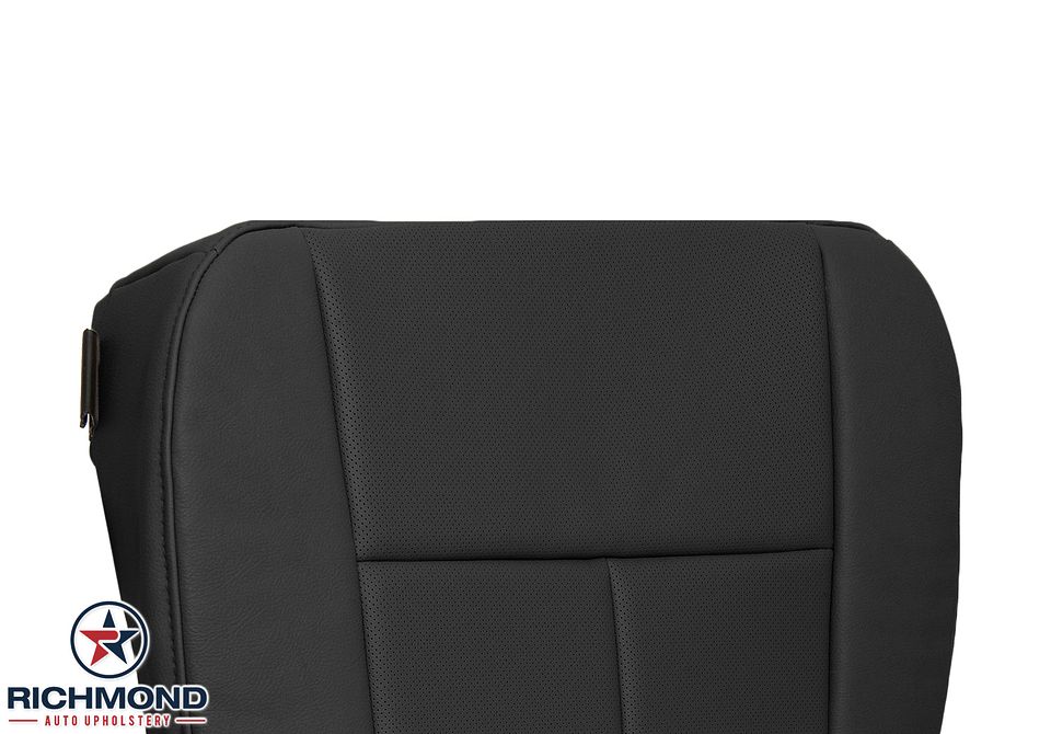 2015-2017-Ford-Expedition-Driver-Side-Bottom-Replacement-Leather-Seat-Cover-Black-Perf-5