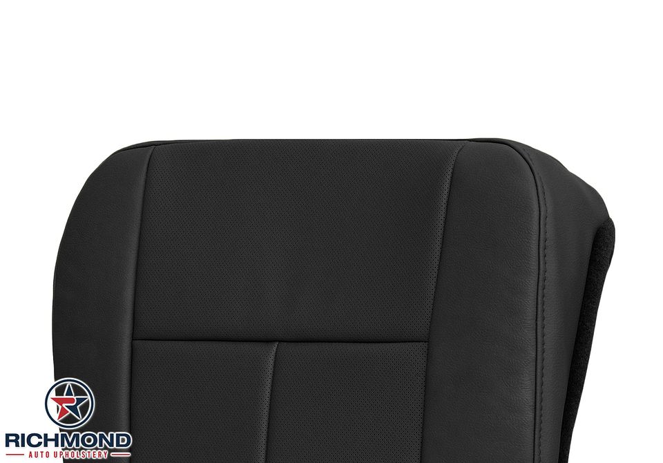 2015-2017-Ford-Expedition-Driver-Side-Bottom-Replacement-Leather-Seat-Cover-Black-Perf-7