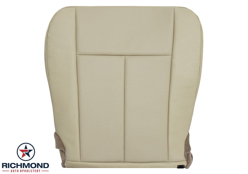 2015-2017-Ford-Expedition-Driver-Side-Bottom-Replacement-Leather-Seat-Cover-Dune-Tan-Perf-1