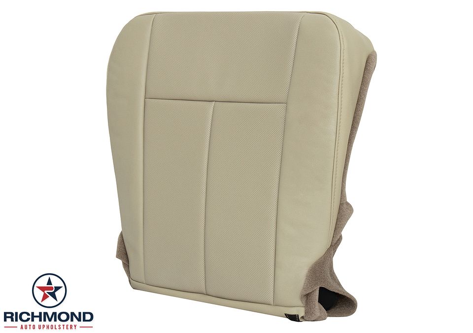 2015-2017-Ford-Expedition-Driver-Side-Bottom-Replacement-Leather-Seat-Cover-Dune-Tan-Perf-4