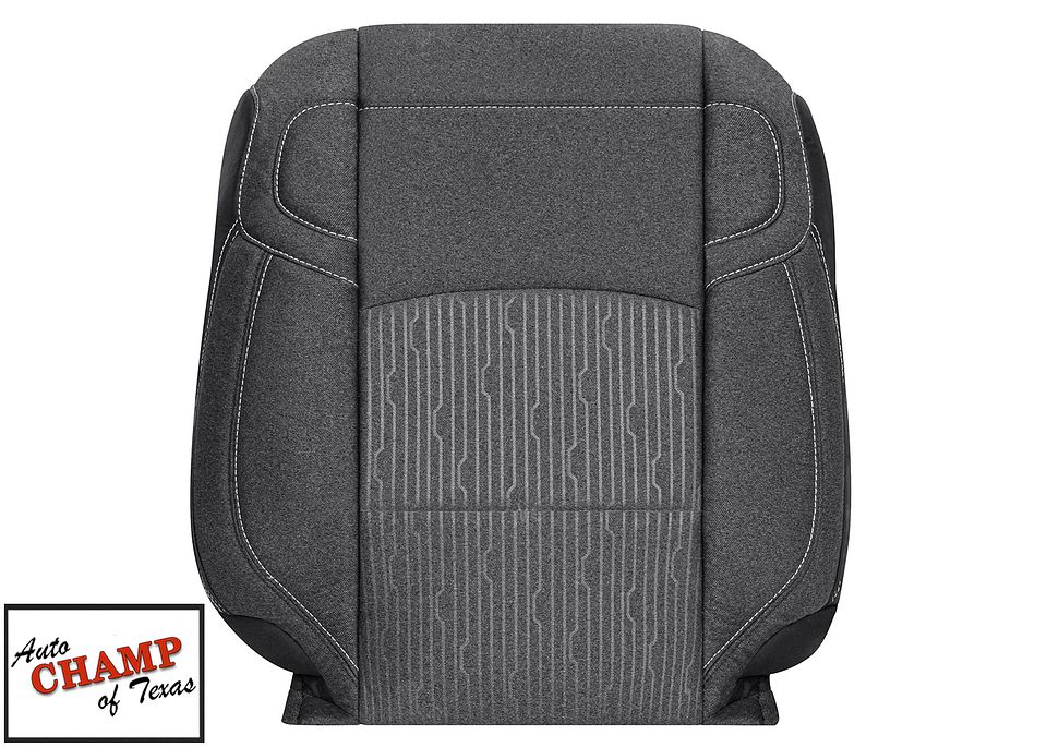 2019-2024-Dodge-Ram-Driver-Side-Lean-Back-Cloth-Seat-Cover-Global-Black-1