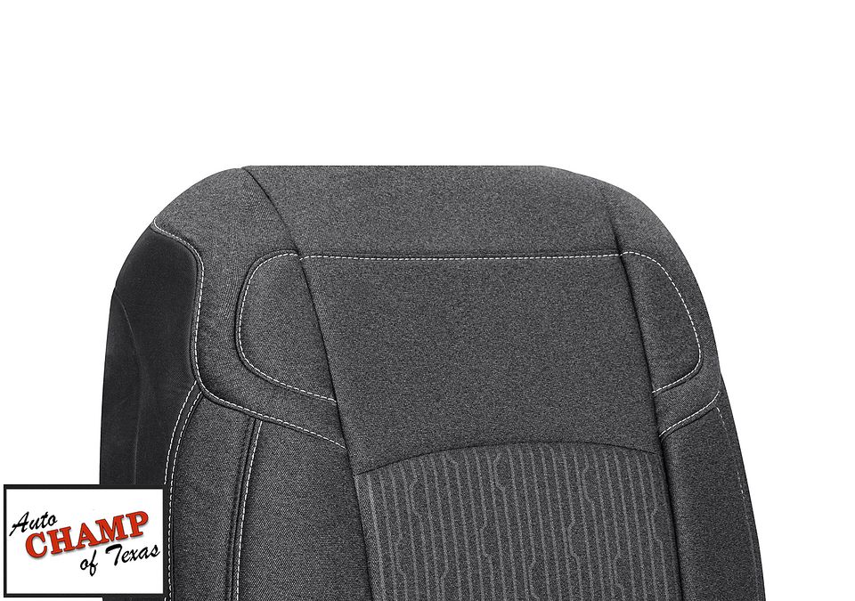 2019-2024-Dodge-Ram-Driver-Side-Lean-Back-Cloth-Seat-Cover-Global-Black-6