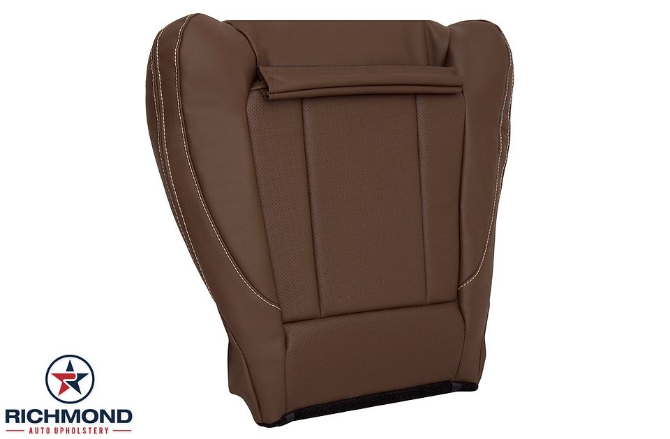 2020-2023-Subaru-Outback-Legacy-Driver-Side-Bottom-Leather-Seat-Cover-Brown-Perf-2