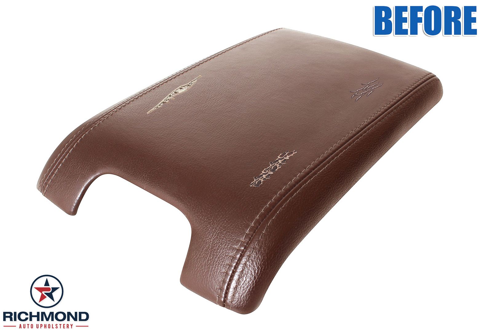 2013 F150 Platinum -Leather Center Console Lid Cover -Armrest