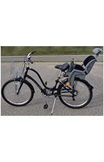 Electra Townie Bicycle With Child Seat
