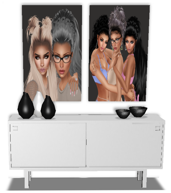Lady_&_Besties_Console_Table