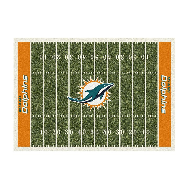 Miami Dolphins 4x6 Homefield Rug1