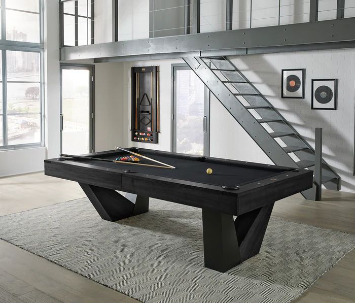annex pool table black ash