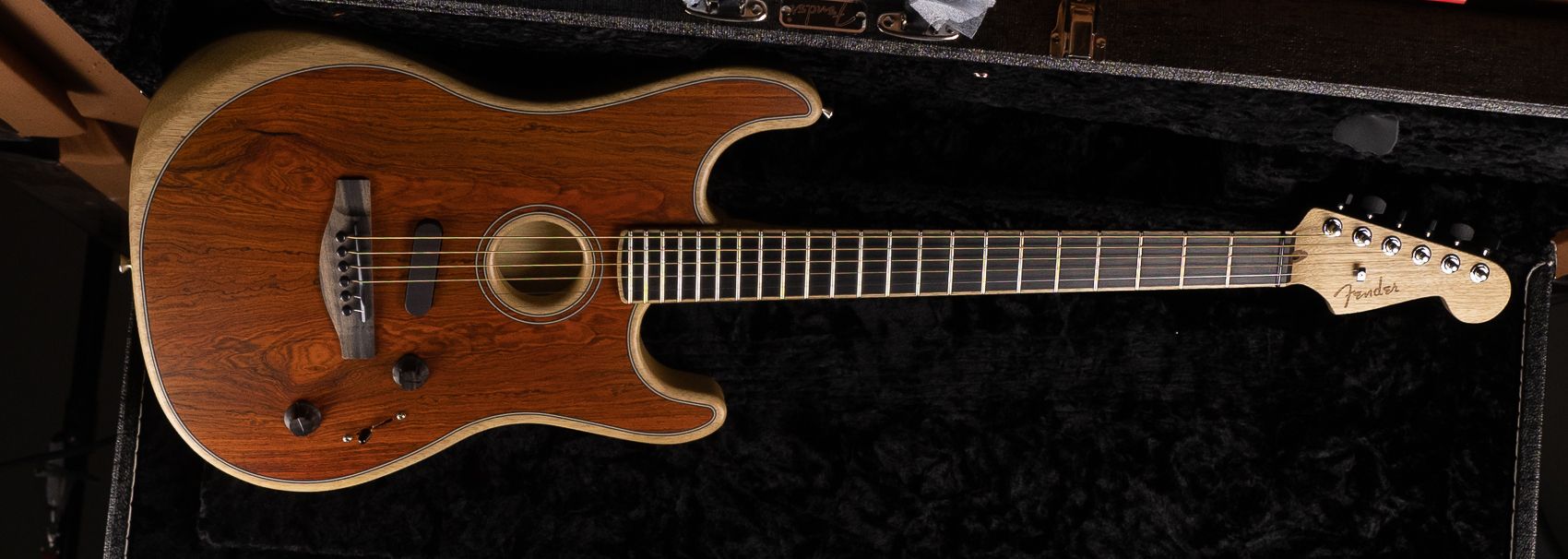 2020 Fender American Acoustasonic Stratocaster Exotic Limited