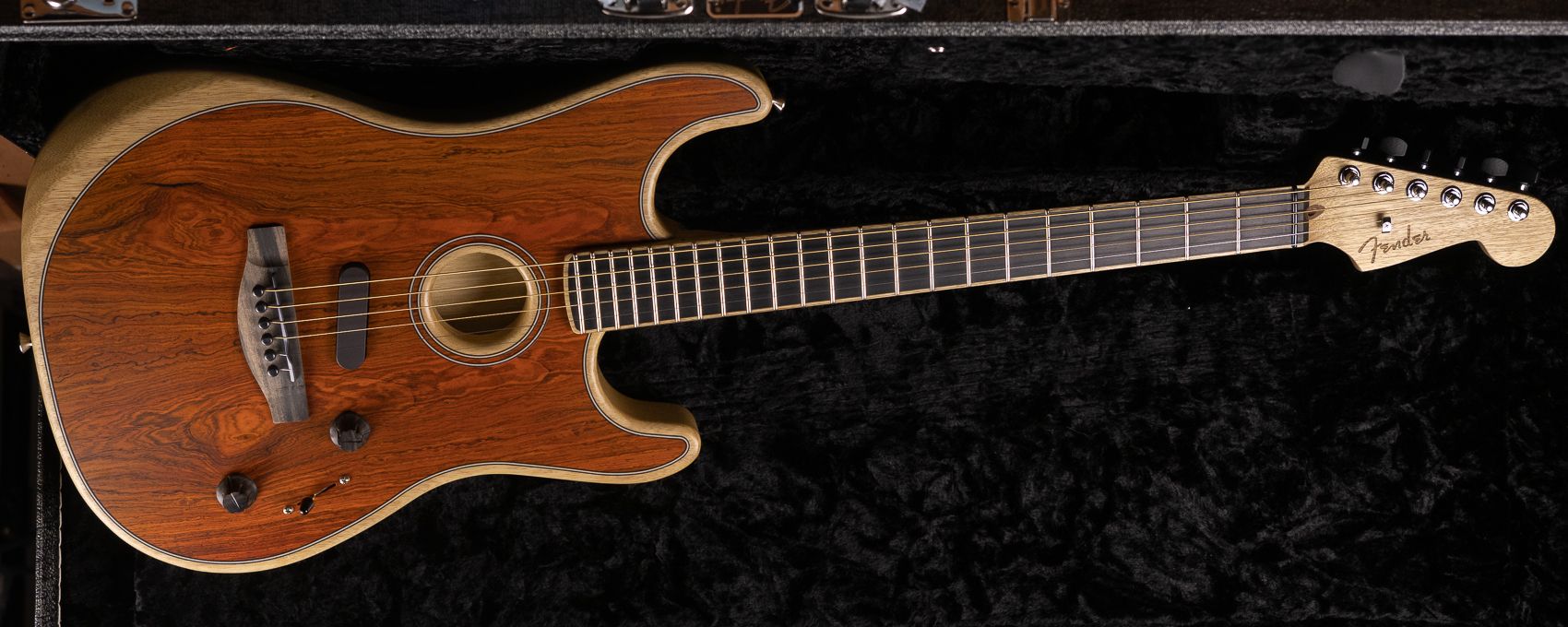 ギター Fender American Acoustasonic Cocobolo Fender Limited Edition Acoustasonic Telecaster - Cocobolo | Sweetwater