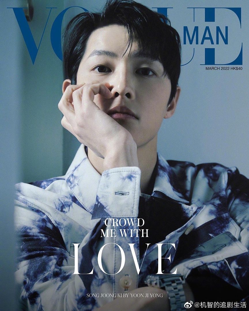 Song Joong Ki Dons Versatile Fashion Looks in March 2022 Vogue Hong Kong Pictorial