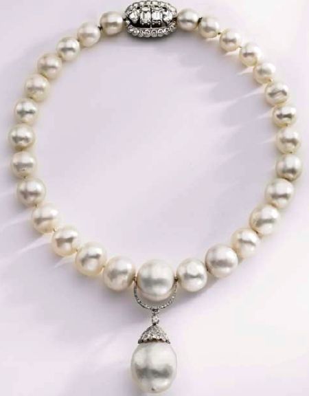 Cartier pearl necklace