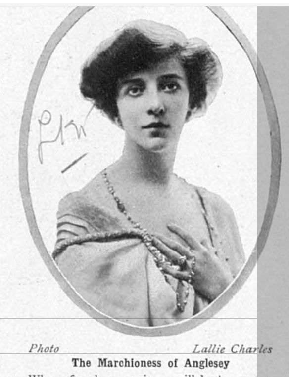 Lilian photo published 1909