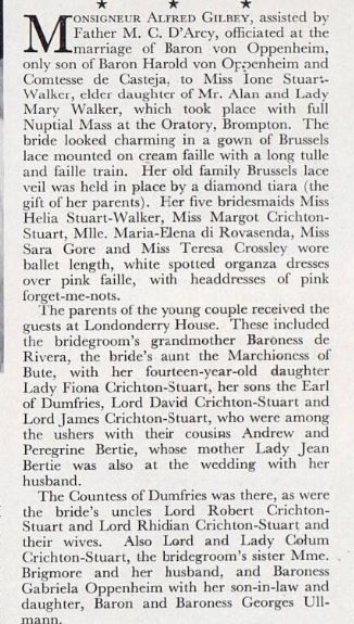 Tatler 17 Aug 1955 tiara wedding gift from parents