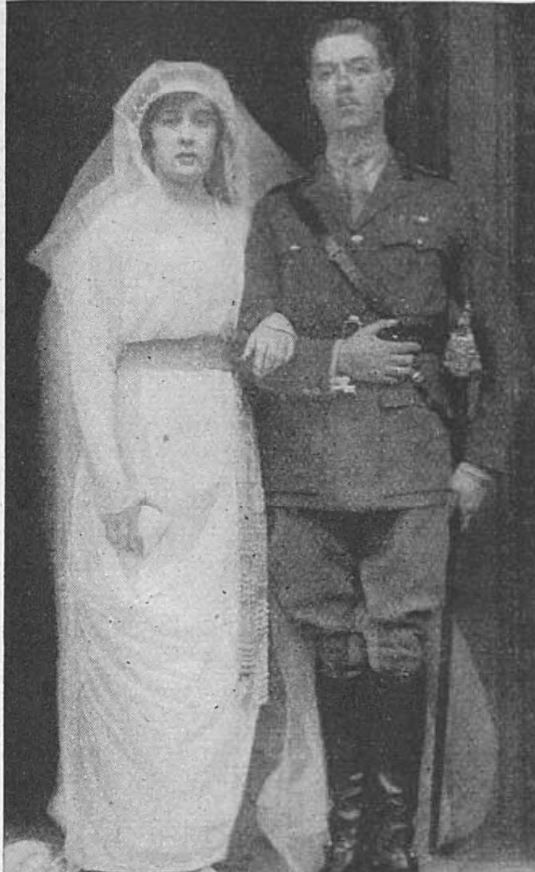 Tatler 5 March 1919 Lady Cynthia Hamilton wedding to Earl Spence, then Lord Althorp no tiara