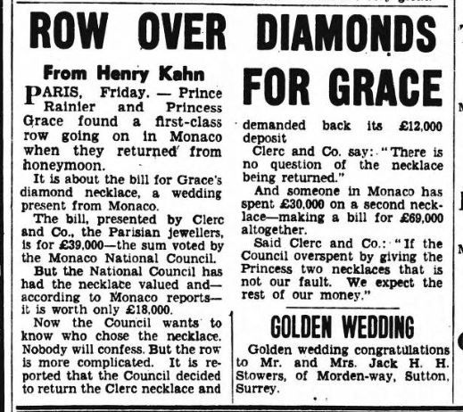 Daily Herald 9 June 1956 Clerc