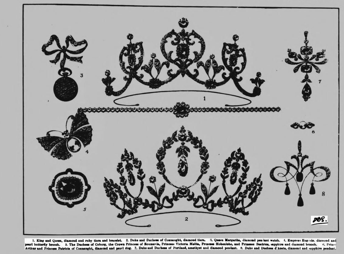 Queen_17_June_1905_wedding_gifts