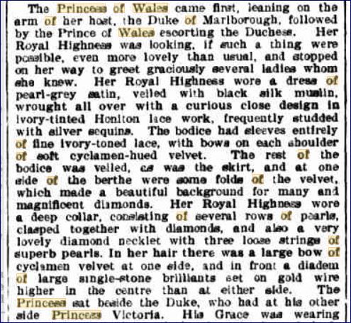 Tiara_to_identify_Australian_Town_and_Country_Journal_23_Jan_1897_Concert_at_Blenheim_Palace
