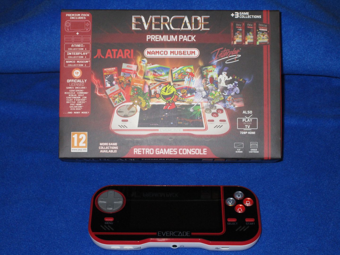 The Evercade handheld system Evercade_(1)