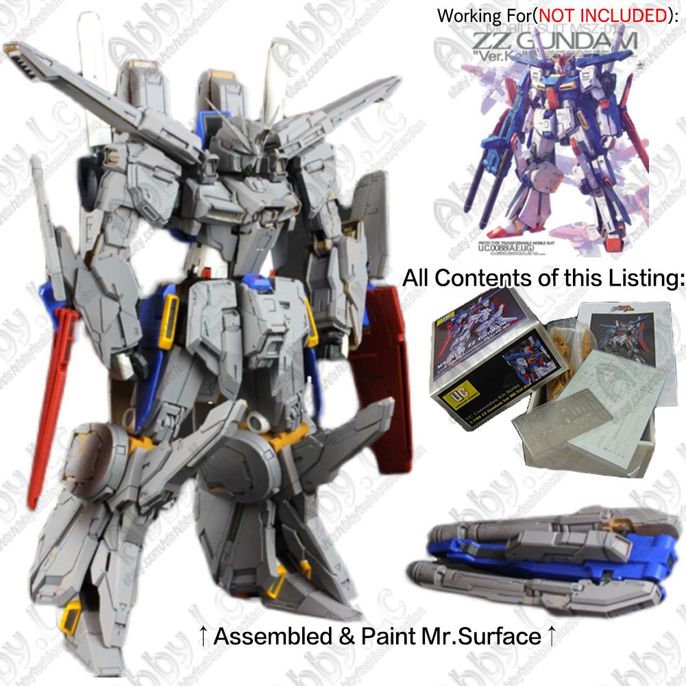 ロボット MG ZZ Gundam Ver.ka resin conversion kit MG ZZ Resin Conversion Kit | ShokuninGunpla