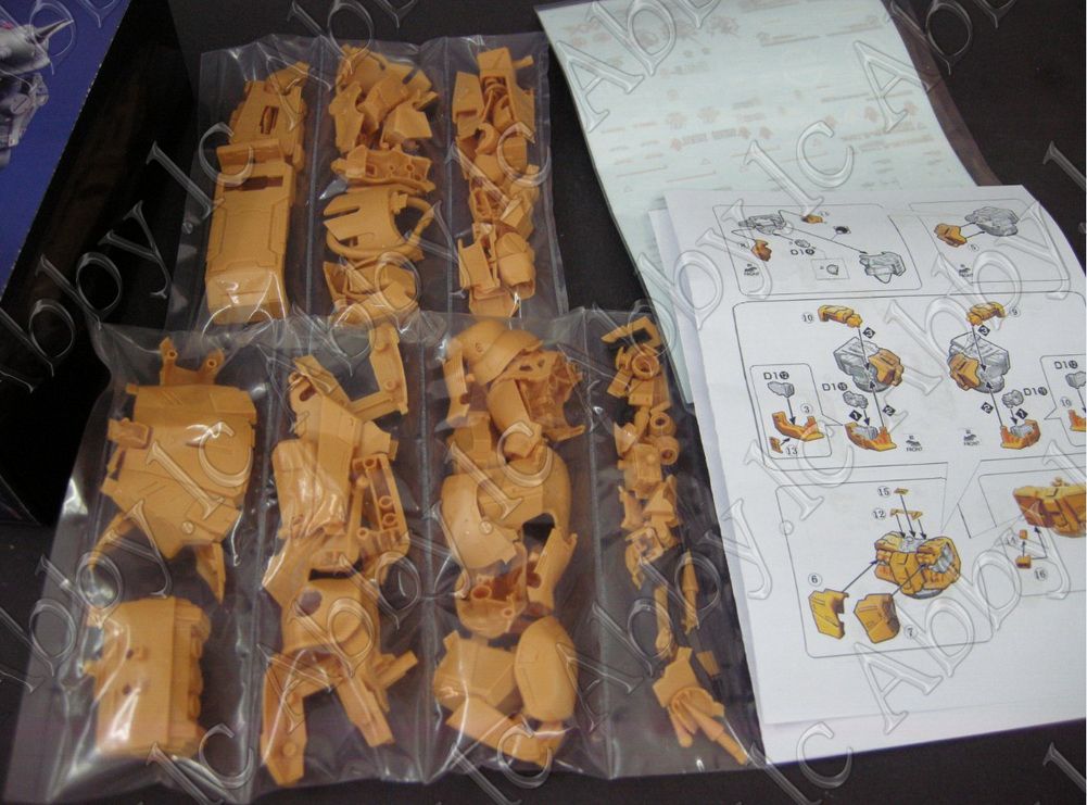 for RE 1/100 Zaku II FZ Recast Industriac Gear Silveroaks