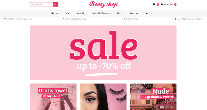 Boozyshop: 12 Skincare & Make-up webshops waar ik online shop