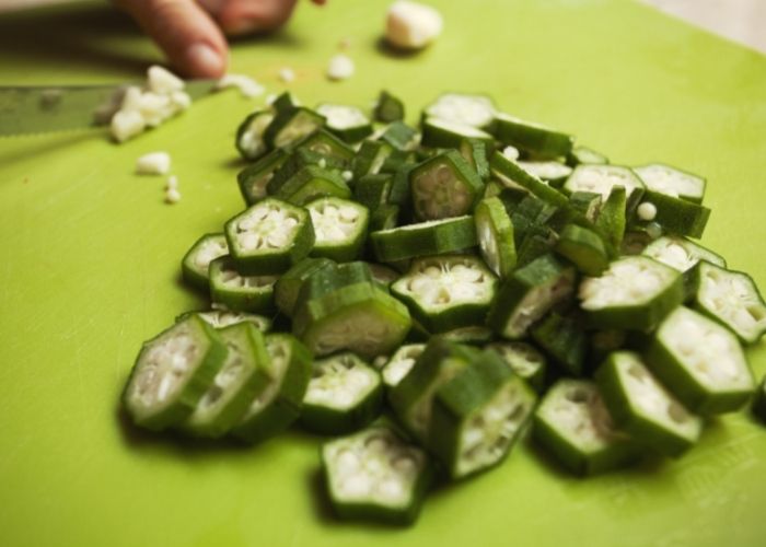 This okra hair mask is my secret to beautiful curly hair