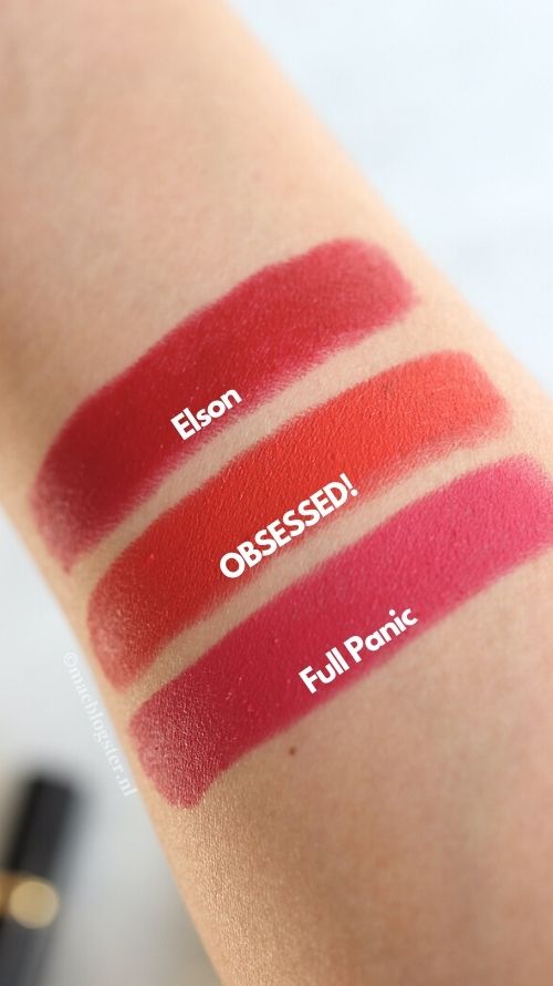 De Pat McGrath lipstick hype is REAL en dit is wat je moet weten 34 Swatches Pat McGrath MatteTrance lipsticks