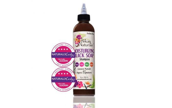 review alikay naturals moisturizing black soap shampoo