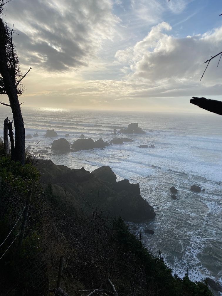 View from Ecola State Park trail