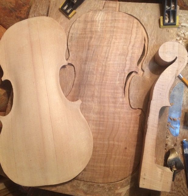 Wood for new fiddle.