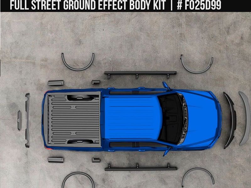 2018-2020_FORD_F-150_Super_Crew_Short_Box_Street_Series_full_Ground_Effects_Kit