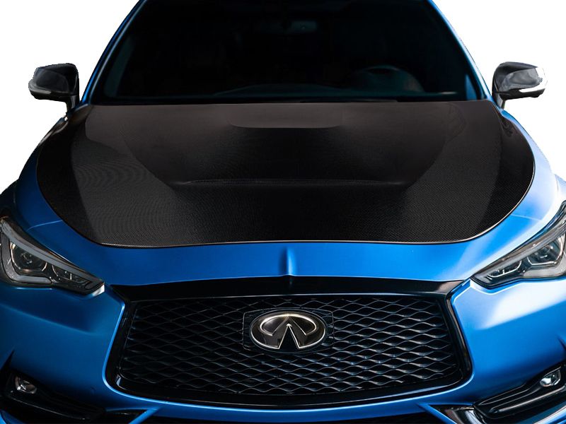 2022 INFINITI Q60  hood Carbon Fiber