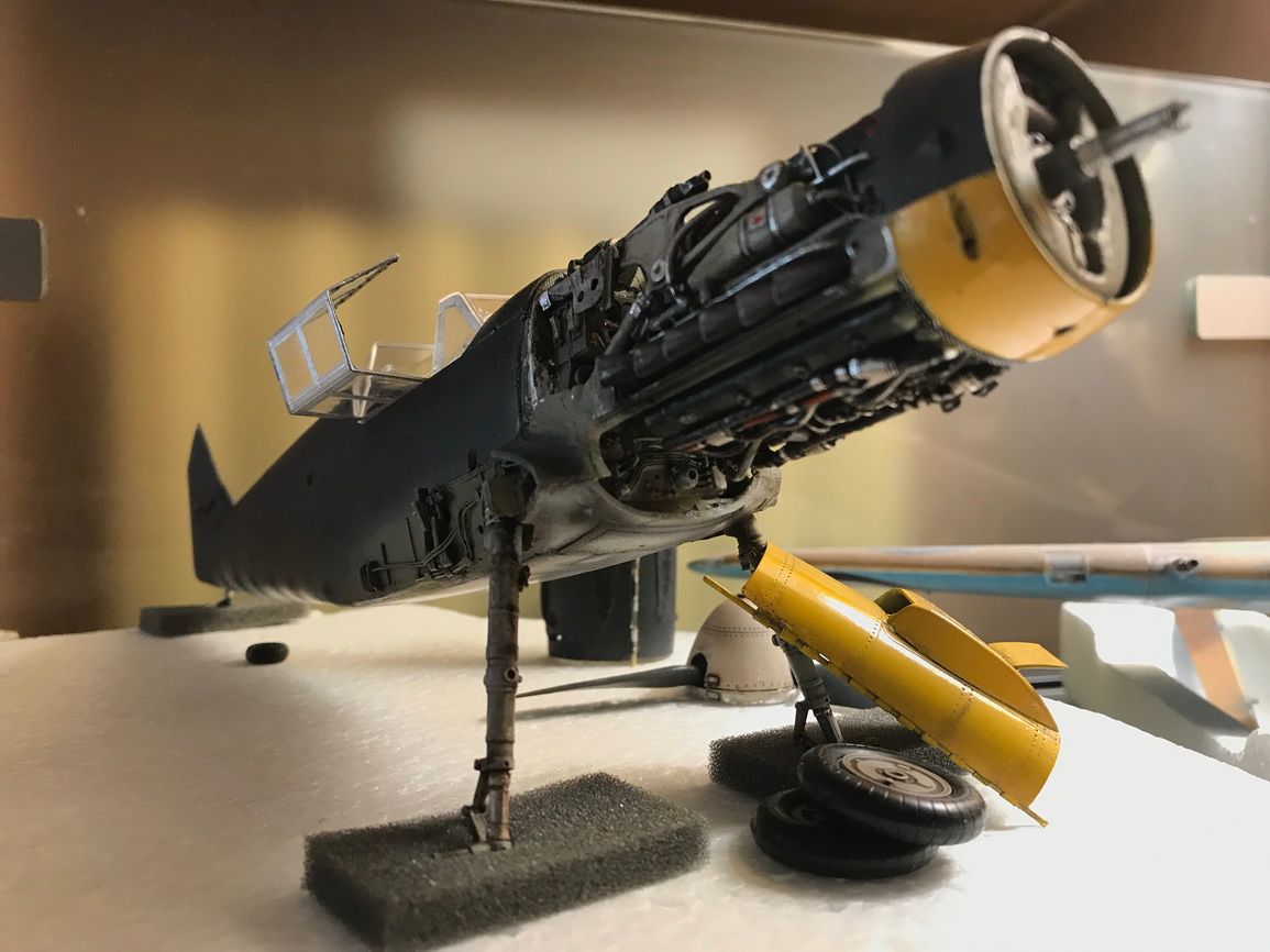 Me 109 G-2 : "Augsburg Eagle" - Trumpeter kit 1/24 scale model - STUDIO IMG_0963