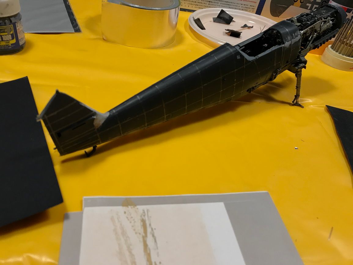 Me 109 G-2 : "Augsburg Eagle" - Trumpeter kit 1/24 scale model - STUDIO IMG_0994