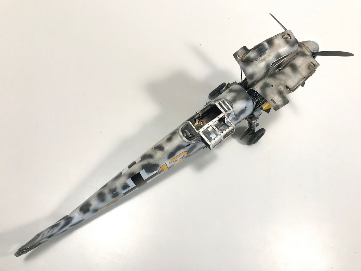 Me 109 G-2 : "Augsburg Eagle" - Trumpeter kit 1/24 scale model - STUDIO Forum10