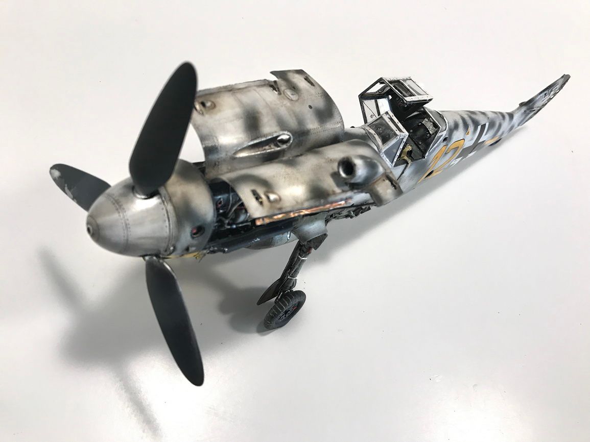 Me 109 G-2 : "Augsburg Eagle" - Trumpeter kit 1/24 scale model - STUDIO Forum12