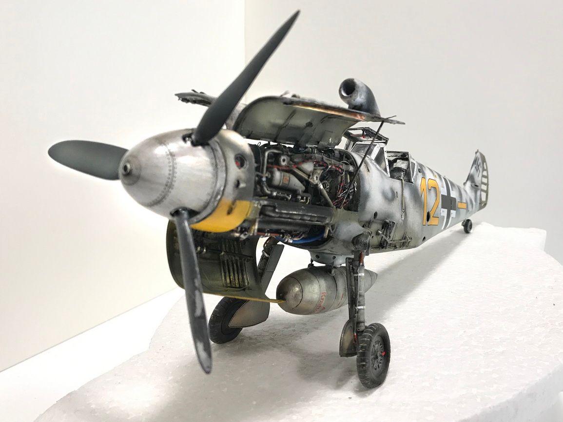 Me 109 G-2 : "Augsburg Eagle" - Trumpeter kit 1/24 scale model - STUDIO Forum14
