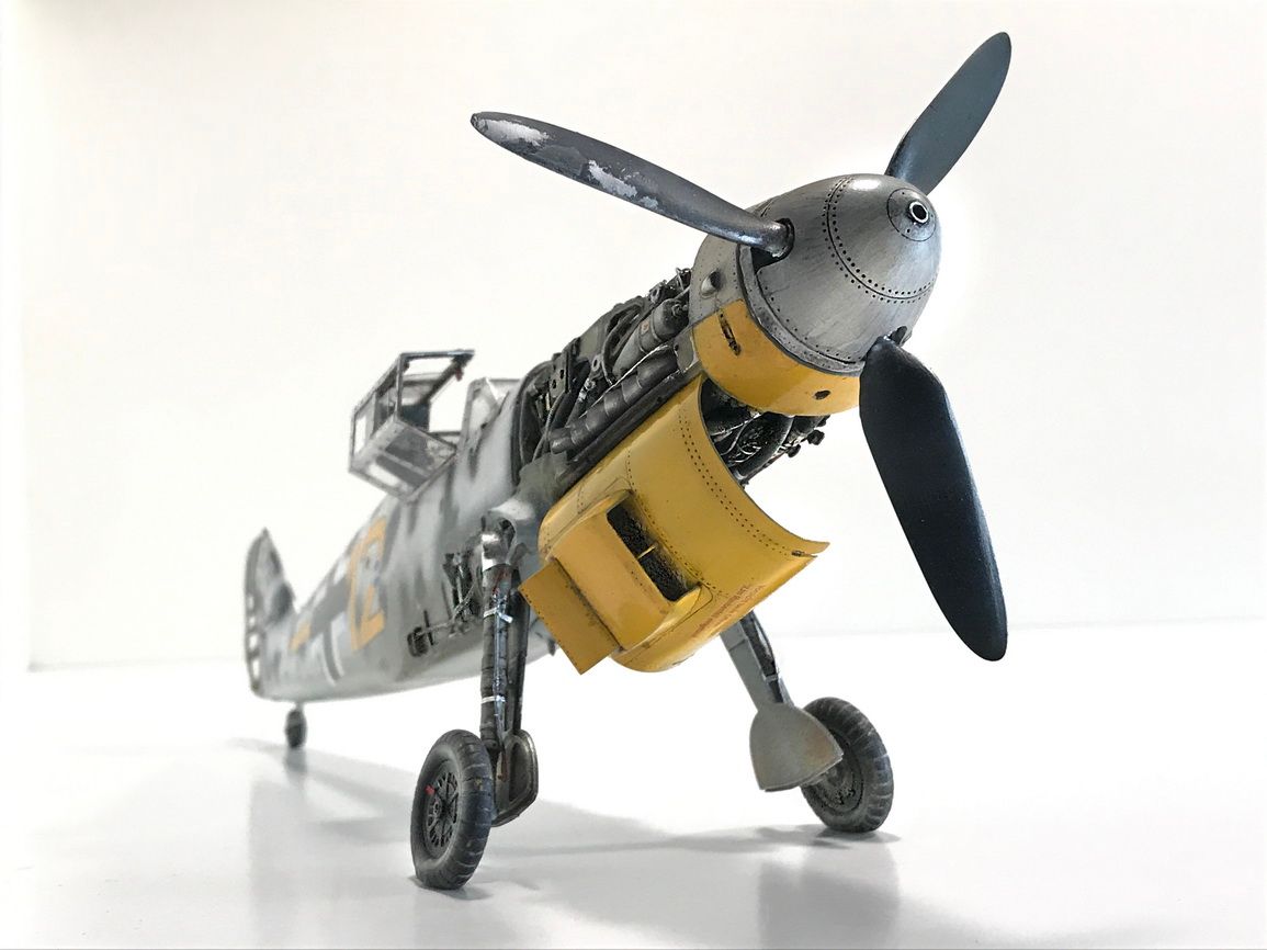 Me 109 G-2 : "Augsburg Eagle" - Trumpeter kit 1/24 scale model - STUDIO Forum15