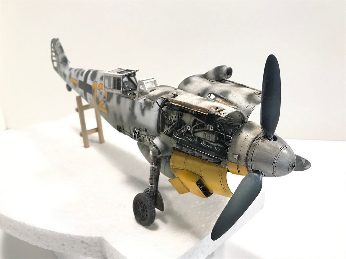Me 109 G-2 : "Augsburg Eagle" - Trumpeter kit 1/24 scale model - STUDIO Forum16