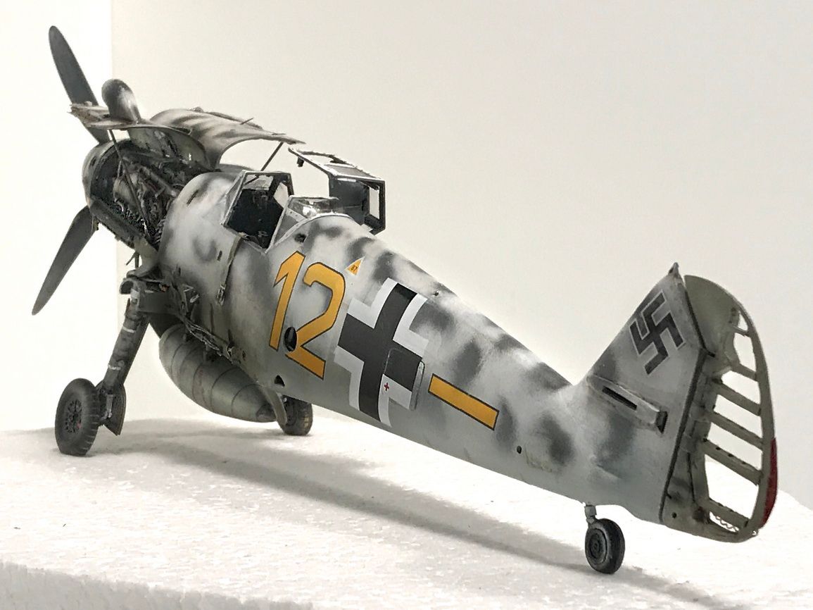 Me 109 G-2 : "Augsburg Eagle" - Trumpeter kit 1/24 scale model - STUDIO Forum19