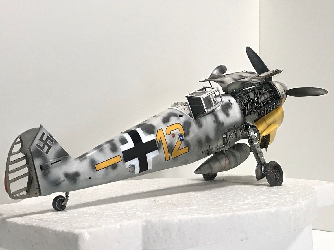 Me 109 G-2 : "Augsburg Eagle" - Trumpeter kit 1/24 scale model - STUDIO Forum20
